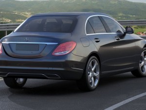 mercedes c class 2014 avantgarde Modello 3D