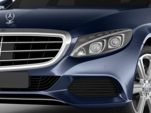 mercedes c class 2014 exclusive 3D Model