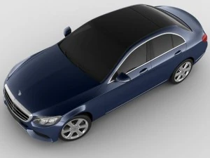 mercedes c class 2014 exclusive 3D Model