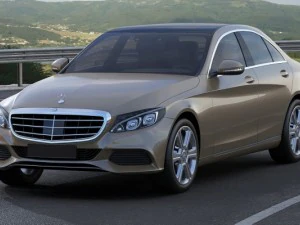 mercedes c class 2014 exclusive 3D Model