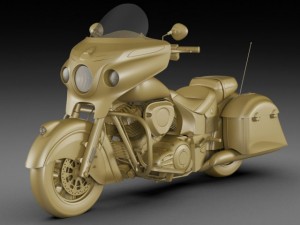 indian chieftain 2014 3D Model