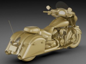 indian chieftain 2014 3D Model