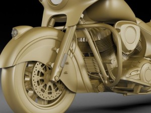 indian chieftain 2014 3D Model