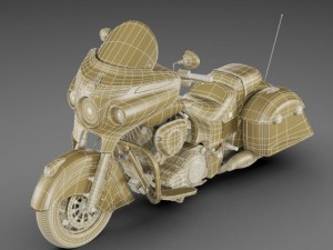 indian chieftain 2014 3D Model