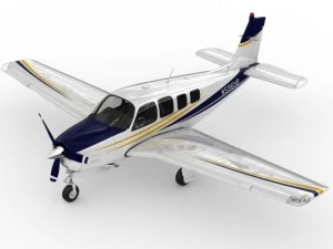 bonanza beechcraft g36 Model 3D