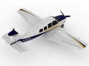 beechcraft bonanza g36 3D Model