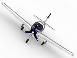 beechcraft bonanza g36 3D 모델