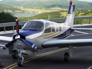beechcraft bonanza g36 3D Model