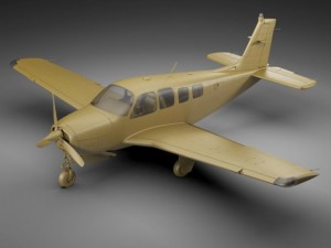 beechcraft bonanza g36 3D 모델