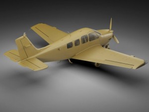 beechcraft bonanza g36 3D 모델