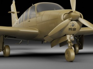 beechcraft bonanza g36 3D 모델