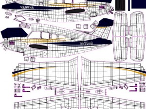 beechcraft bonanza g36 3D 모델