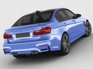b m w m3 f30 Modelo 3D