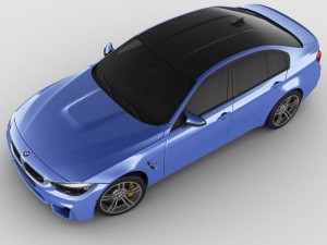 b m w m3 f30 Modelo 3D