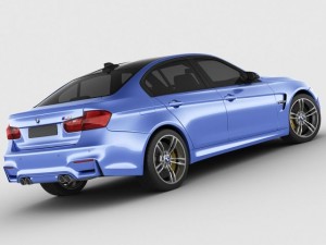 b m w m3 f30 Modelo 3D