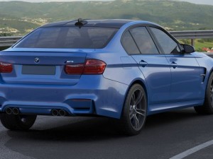 b m w m3 f30 Modelo 3D