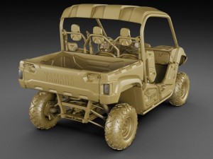 yamaha viking 3D Model