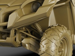 yamaha viking 3D Model