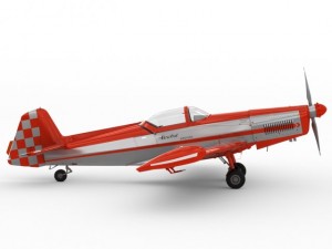 zlin z526 afs Modelo 3D