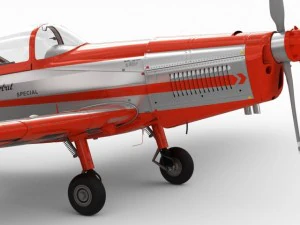 zlin z526 afs 3D Model