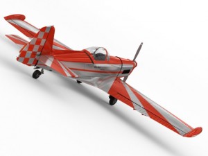 zlin z526 afs Modelo 3D