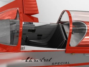 zlin z526 afs 3D Model