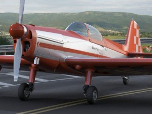 zlin z526 afs Modelo 3D