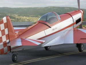 zlin z526 afs 3D Model