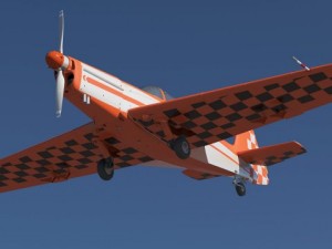 zlin z526 afs Modelo 3D