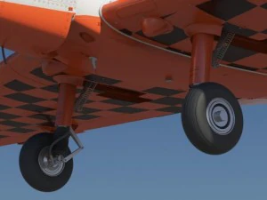 zlin z526 afs 3D Model