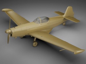 zlin z526 afs Modelo 3D
