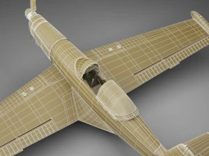zlin z526 afs 3D Model