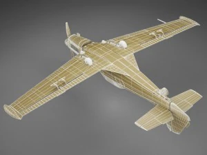 zlin z526 afs 3D Model