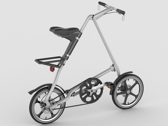 strida lt bike 3D in 3DExport