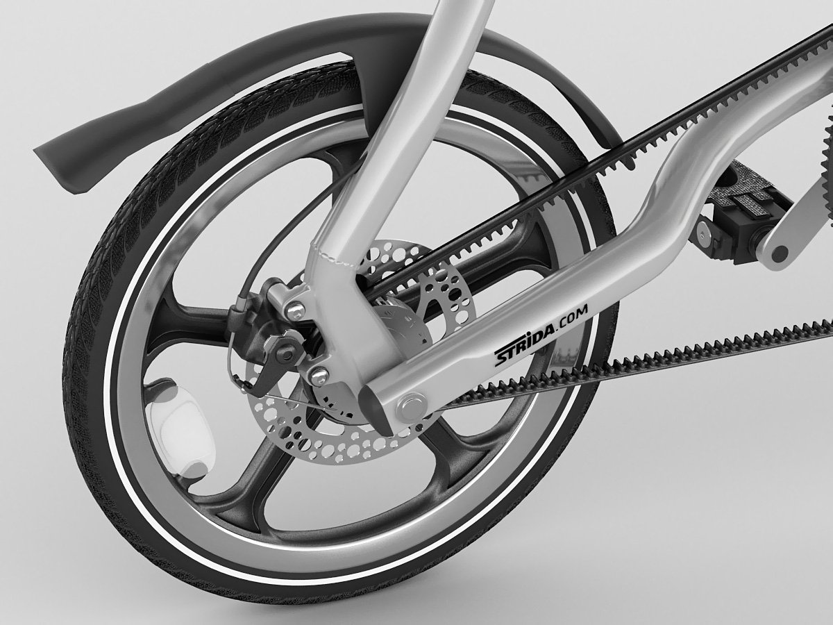 strida lt bike 3D in 3DExport