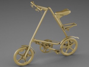 strida lt bike 3D Model