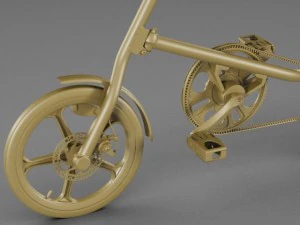 bici strida lt Modello 3D