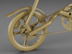 strida lt bike 3D Model