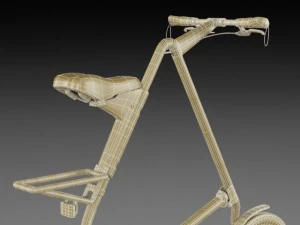 bici strida lt Modello 3D