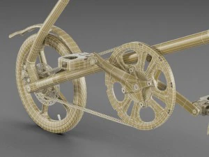 bici strida lt Modello 3D