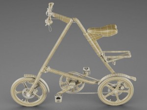 strida lt bike 3D Model