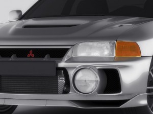 mitsubishi lancer evo iv 3D Модель