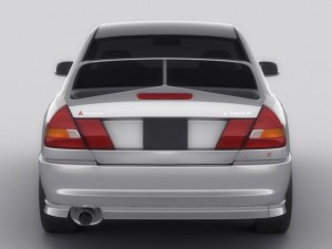 mitsubishi lancer evo iv 3D Модель