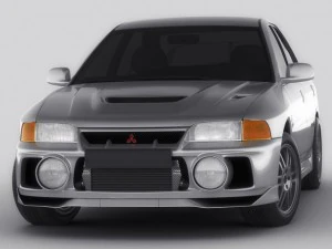 mitsubishi lancer evo iv 3D Model