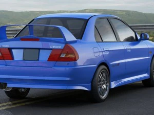 mitsubishi lancer evo iv 3D Model
