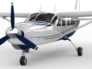 cessna 208 caravan Model 3D