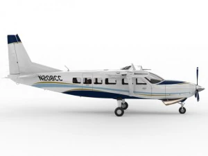 cessna 208 caravan 3D Model