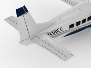 cessna 208 caravan Model 3D