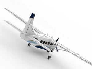 cessna 208 caravan 3D Model