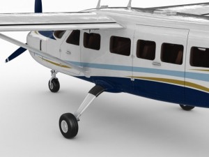 cessna 208 caravan Model 3D